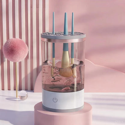 Automatic Brush Cleaner Electric Makeup Brush Cleaning Machine Fast Clean Dryer